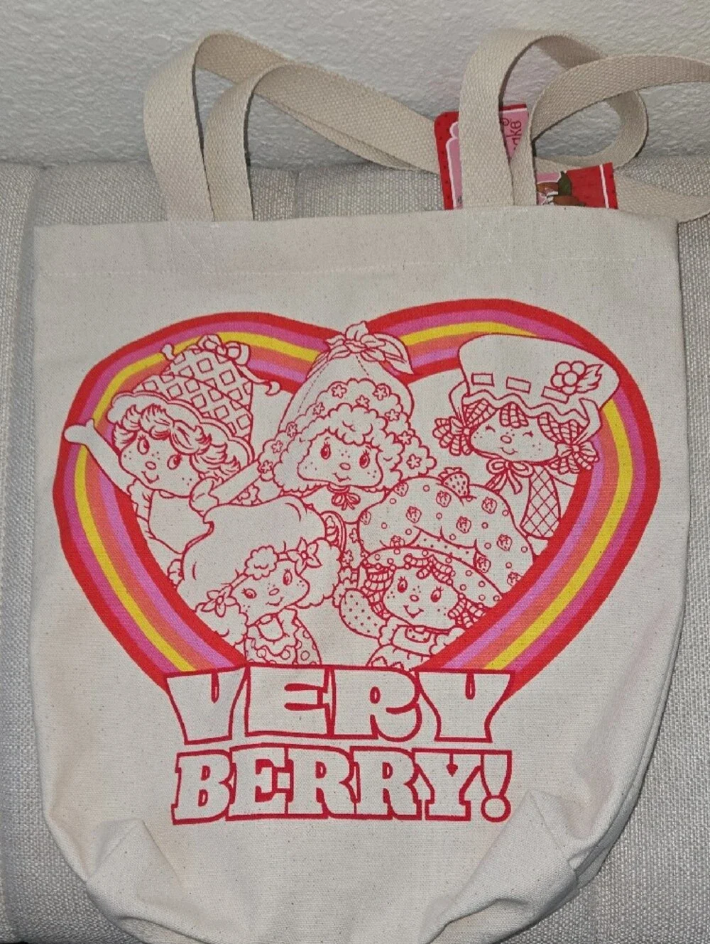 Strawberry Shortcake Pink Kids Backpack & Tote Set
